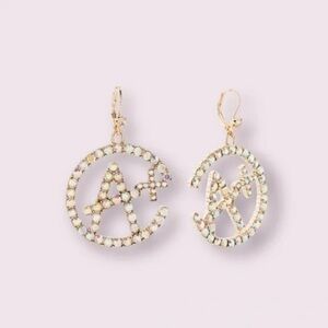 Betsey Johnson A+ Dangle Earrings
